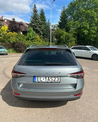 Skoda Superb cena 153000 przebieg: 39000, rok produkcji 2020 z Łódź małe 67